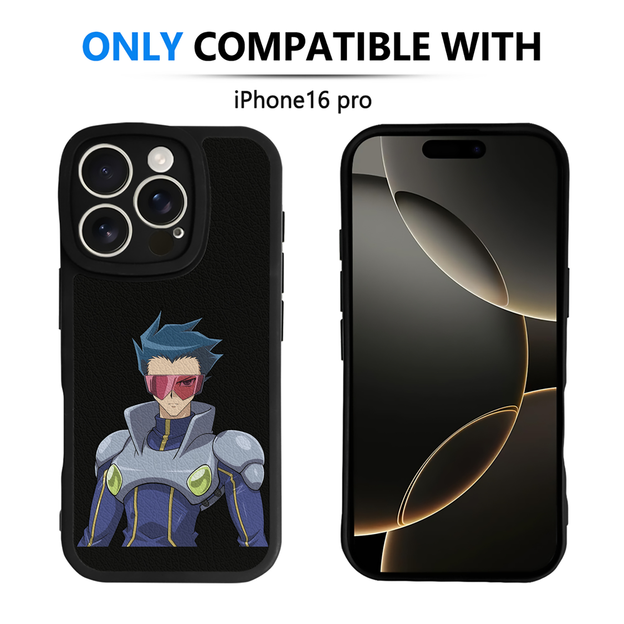 遊☆戯☆王 Yu-Gi-Oh! 【iPhone 16シリーズ対応】シリコンスマホケース（レザー調） 材質：シリコン